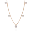 rosw-gold-nacklace Exquisite Gold Necklace in Yellow, Rose & White Gold
