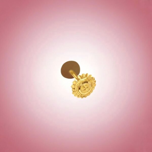 Luxury Gold Nosepin with Timeless Finish