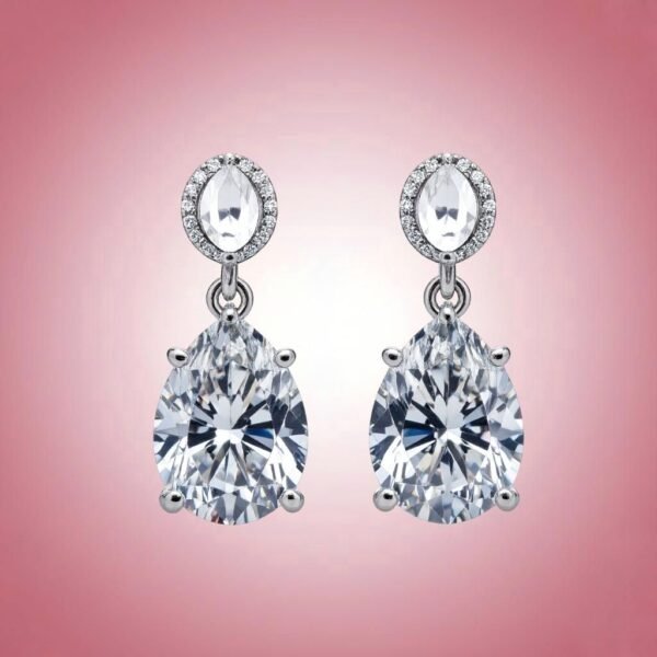 Silver Earrings 925 Sterling Silver Earrings – Elegant Daily Wear Silver Jewelry