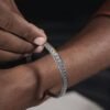 Stylish 925 Sterling Silver Men’s Bracelet with Bold Masculine Look