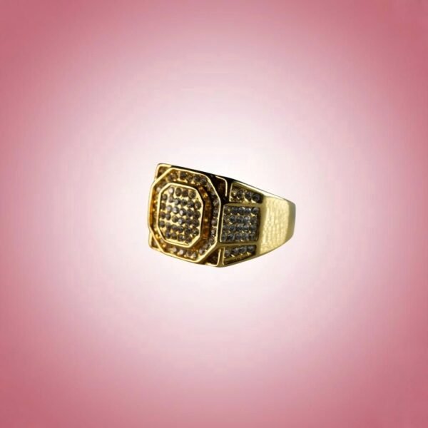 Bold 925 Sterling Silver Men’s Ring with Masculine Finish