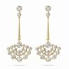 Raindance Chelsea Yellow Gold Diamond Drop Earrings