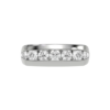 10K White Gold Men's Wedding Band