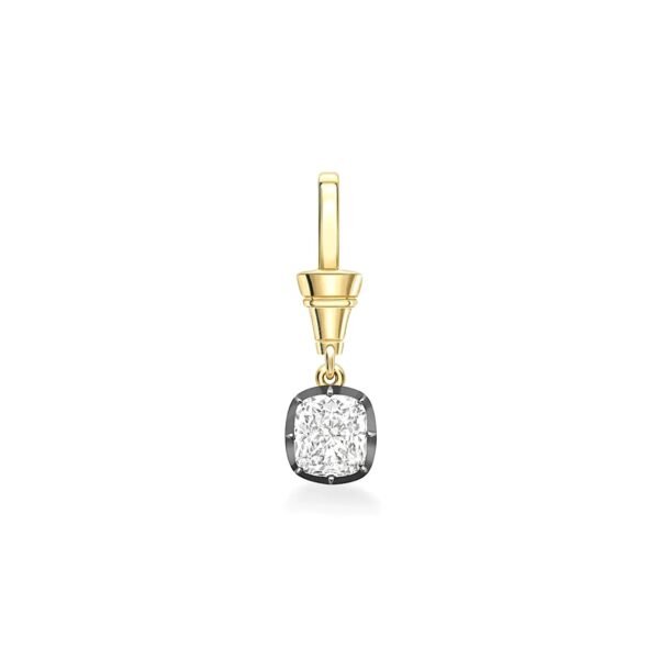 Cushion Cut Lab Grown Diamond Pendant