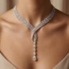 Multi-Row Diamond Choker Necklace
