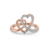 Heart Entwined - Lab Diamond Fashion Ring