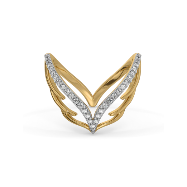 Angel's Embrace - Lab Diamond Vanki Ring