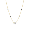 14K Gold Toi Et Moi Mangalsutra Necklace