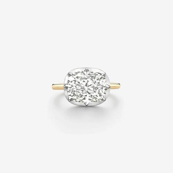 Cushion Lab Diamond Ring