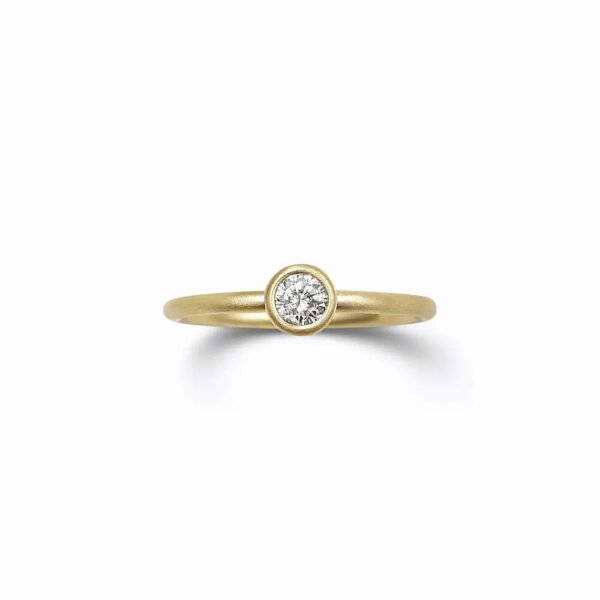 Round Lab Diamond Ring