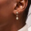 Diamond Drop Earrings
