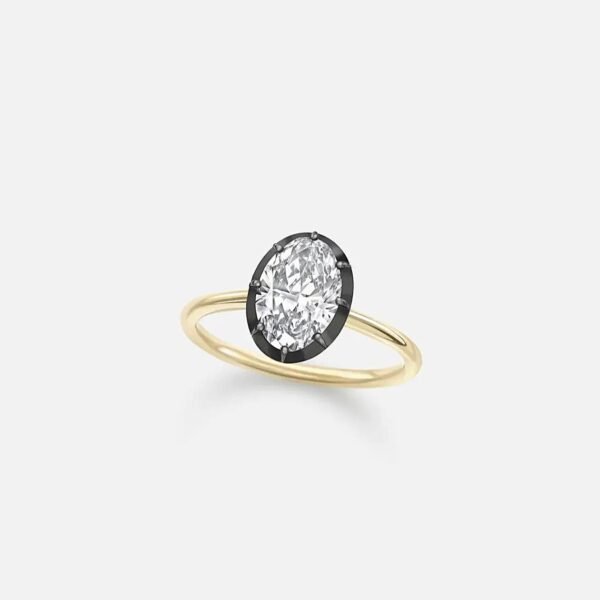 Oval Lab Diamond Ring