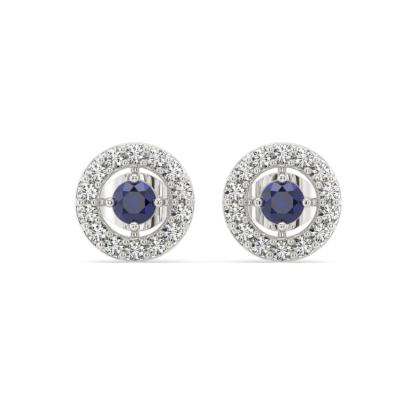 Wink of Protection - Lab Diamond Stud Earrings