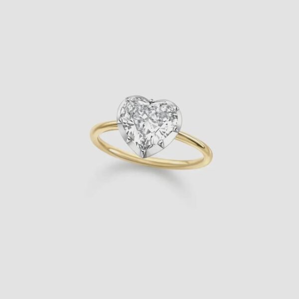 Heart Lab Diamond Ring