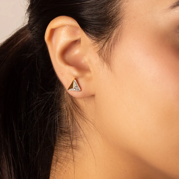 Prism Point - Lab Diamond Stud Earrings