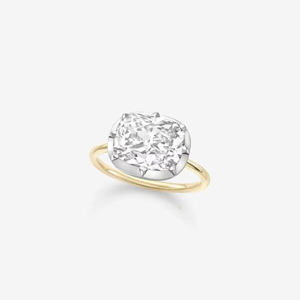 Cushion Lab Diamond Ring