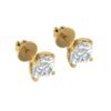 1 Carat Solitaire Diamond Stud Earrings
