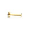 14k Gold Diamond Nose Pin