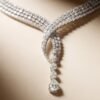 Multi-Row Diamond Choker Necklace