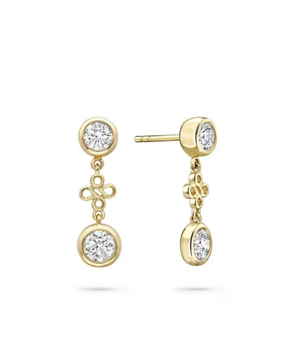 Diamond Drop Earrings
