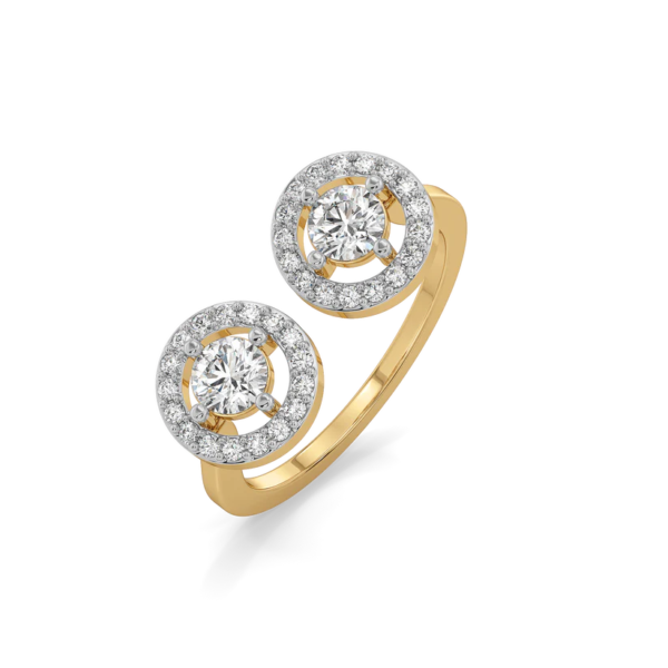 Rain-Dance - Lab Diamond Solitaire Ring