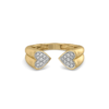 Timeless Loop - Lab Diamond Heart Ring