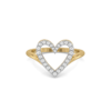 Everlasting Journey - Lab Diamond Heart Ring