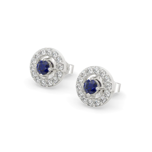 Wink of Protection - Lab Diamond Stud Earrings