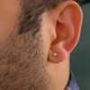 Diamond Men Earring