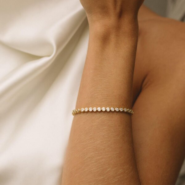 14K Diamond Tennis Bracelet