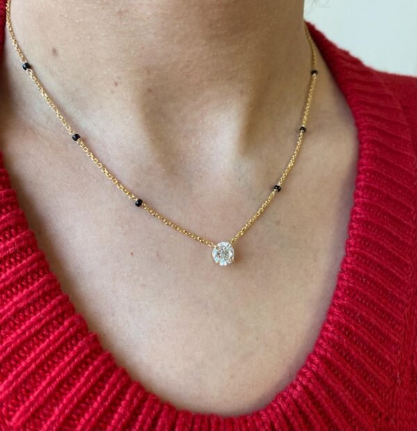 14k Gold Mangalsutra Necklace