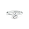 d Luminous Charm - Lab Diamond Solitaire Ring
