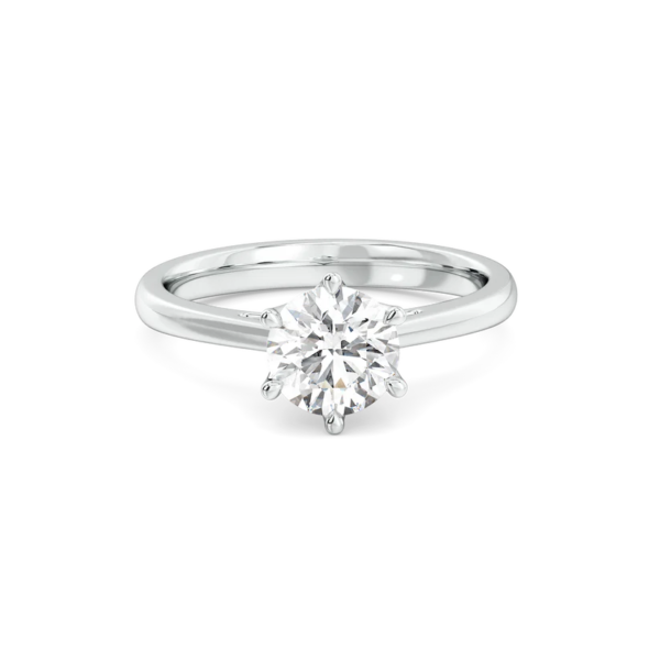 Luminous Charm - Lab Diamond Solitaire Ring