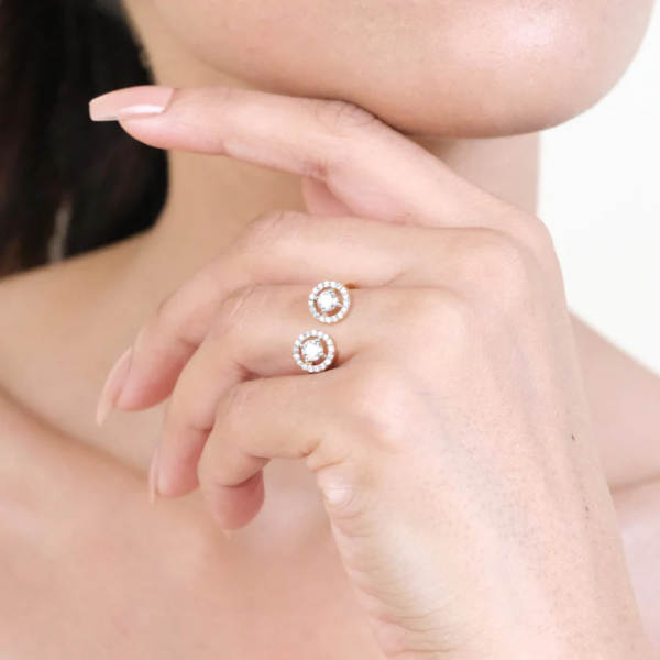 Rain-Dance - Lab Diamond Solitaire Ring