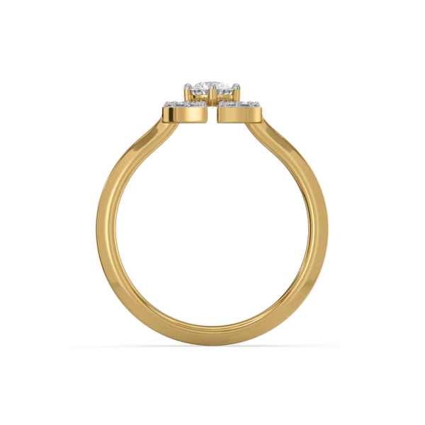 The Diamond Circle - Lab Diamond Solitaire Ring