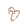 Heart Entwined - Lab Diamond Fashion Ring