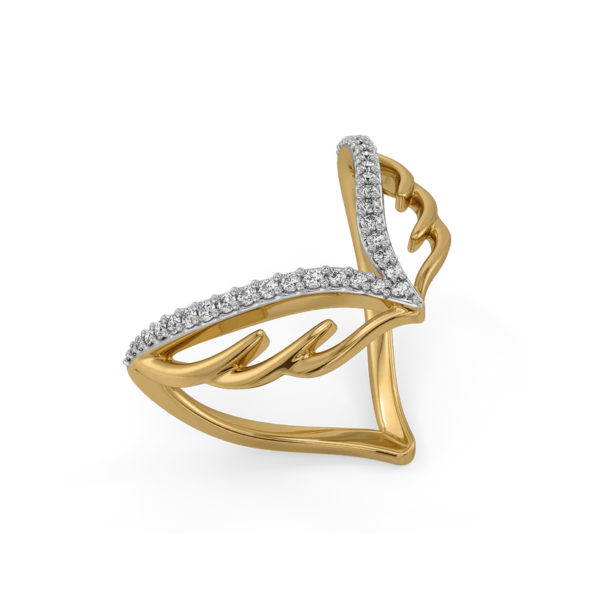 Angel's Embrace - Lab Diamond Vanki Ring