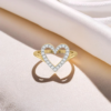 Everlasting Journey - Lab Diamond Heart Ring