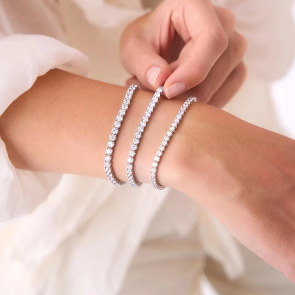 Lab Grown Diamond Tennis Bracelet