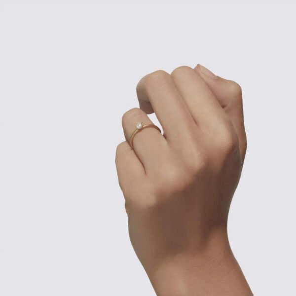 d Classic Lab Grown Diamond Ring