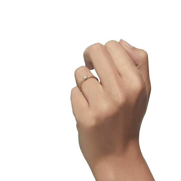 d Classic Lab Grown Diamond Ring