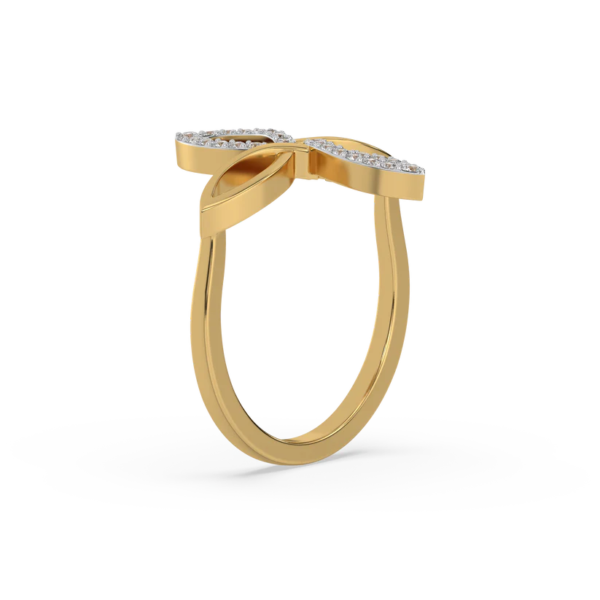 Duo Fleur - Lab Diamond Fashion Ring