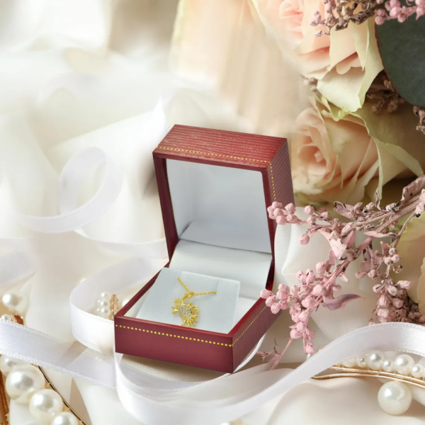 Diamond Crab Pendant Necklace