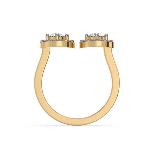 Rain-Dance - Lab Diamond Solitaire Ring