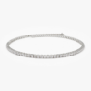 14k Gold Prong Setting Diamond Tennis Bracelet