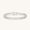 14K Diamond Tennis Bracelet