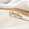 Everlasting Heart - Lab Diamond Stud Earrings
